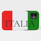 Italienische Flagge Großes ITALIEN Case-Mate iPhone Hülle (Rückseite (Horizontal))