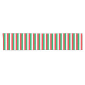 italienische Flagge - grüne, rote und weiße Streif Kurzer Tischläufer (Horizontal)