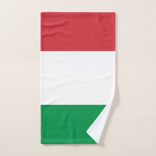 Italienische Flagge Handtuch (Handtuch)