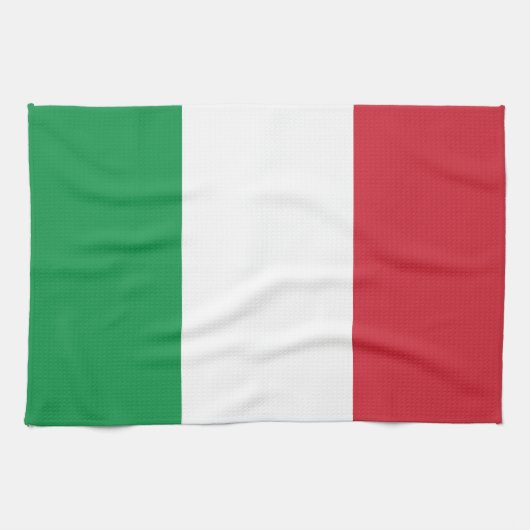 Italienische Flagge Handtuch (Horizontal)