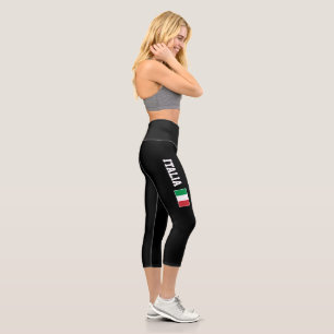 Italienische Flagge Hochseilbahn Capri Leggings