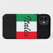 Italienische Flagge - hohe Qualität Case-Mate iPhone Hülle (Rückseite (Horizontal))