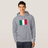 Italienische Flagge Hoodie (Vorne ganz)