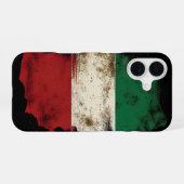 Italienische Flagge iPhone 16 Hülle (Rückseite (Horizontal))