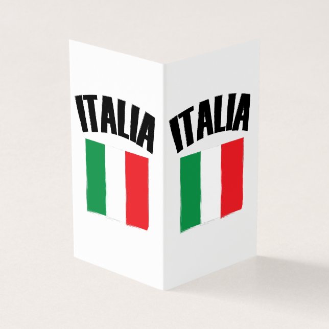 Italienische Flagge Italien (Vorderseite)