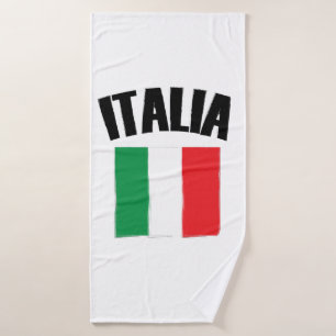 Italienische Flagge Italien Badehandtuch