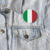 Italienische Flagge (Italien) Button (Beispiel)