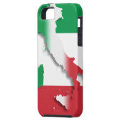Italienische Flagge, Italien Case-Mate iPhone Hülle (Rückseite Links)