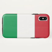 Italienische Flagge (Italien) Case-Mate iPhone Hülle (Rückseite (Horizontal))