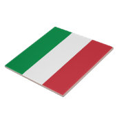 Italienische Flagge (Italien) Fliese (Seite)