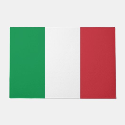 Italienische Flagge (Italien) Fußmatte (Vorderseite)