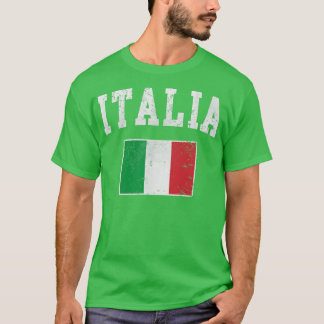 Italienische Flagge Italien Italiano T-Shirt