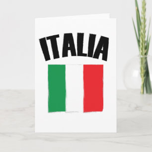 Italienische Flagge Italien Karte