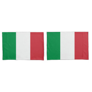 Italienische Flagge (Italien) Kissenbezug