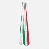 Italienische Flagge (Italien) Krawatte (Rückseite)