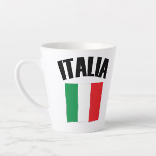 Italienische Flagge Italien Milchtasse