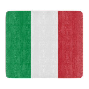 Italienische Flagge (Italien) Schneidebrett