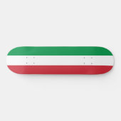Italienische Flagge (Italien) Skateboard (Horizontal)