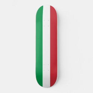 Italienische Flagge (Italien) Skateboard