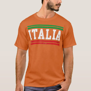 Italienische Flagge Italien Vintag beängstigend T-Shirt