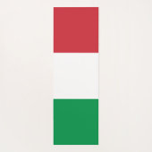Italienische Flagge (Italien) Yogamatte (Rückseite)