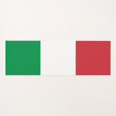 Italienische Flagge (Italien) Yogamatte (Vorderseite (Horizontal))