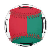 Italienische Flagge Italienisch Il Tricolore Baseball (Rückseite)