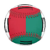 Italienische Flagge Italienisch Il Tricolore Baseball (Vorderseite)
