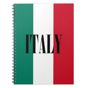 Italienische Flagge Italienisch Il Tricolore Notizblock