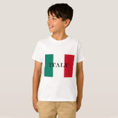 Italienische Flagge Italienisch Il Tricolore T-Shirt (Vorne ganz)