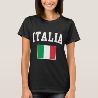 Italienische Flagge Italienische Familie Herren Wo T-Shirt