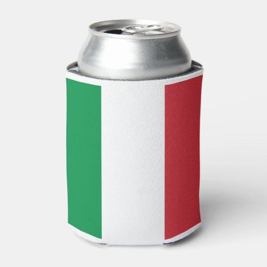 Italienische Flagge, italienische Flagge Dosenkühler (Kanne Vorderseite)