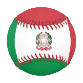 Italienische Flagge, Italienischer Sport / Basebal Baseball (Rückseite)