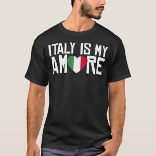 Italienische Flagge Italienisches Girl Italia Rom  T-Shirt