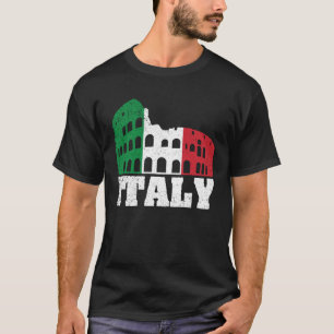 Italienische Flagge Italienisches Girl Italia Rom T-Shirt