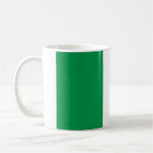 (Italienische) Flagge Italiens Kaffeetasse (Links)