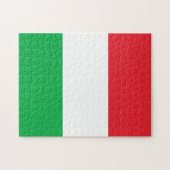 Italienische Flagge Jigsaw Puzzle (Horizontal)
