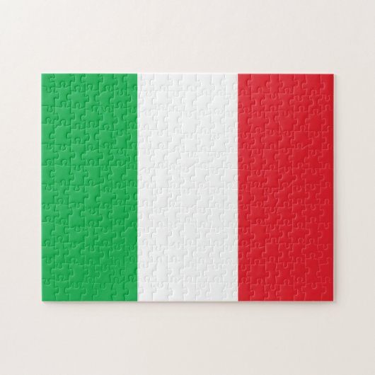 Italienische Flagge Jigsaw Puzzle (Horizontal)