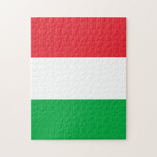 Italienische Flagge Jigsaw Puzzle (Vertikal)