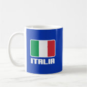 Italienische Flagge Kaffeetasse (Links)