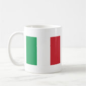 Italienische Flagge Kaffeetasse (Links)