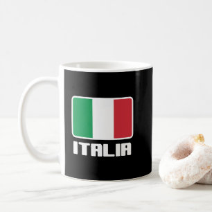 Italienische Flagge Kaffeetasse
