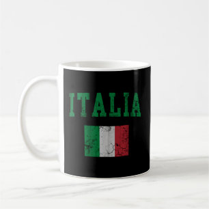 Italienische Flagge Kaffeetasse