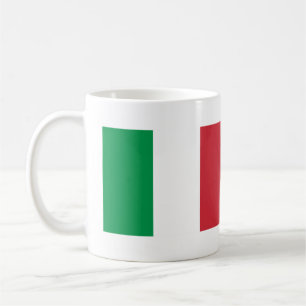 Italienische Flagge Kaffeetasse