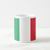 Italienische Flagge Kaffeetasse (Mittel)