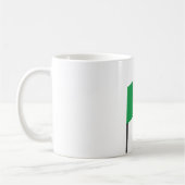 Italienische Flagge Kaffeetasse (Links)