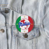Italienische Flagge & Karte Button (Beispiel)