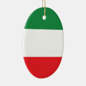 Italienische Flagge Keramik Ornament (Rechts)