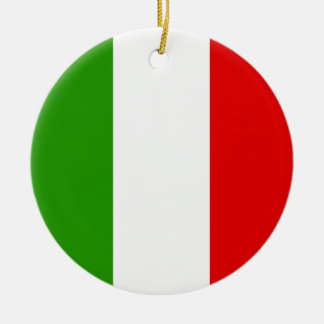 Italienische Flagge Keramikornament