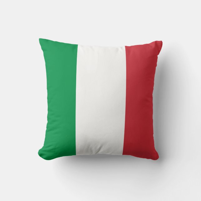 Italienische Flagge Kissen (Vorderseite)